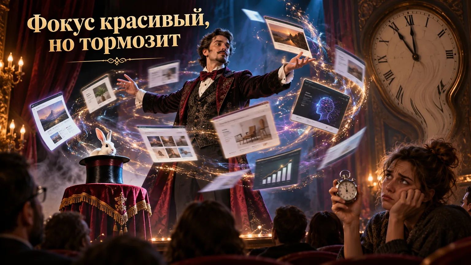 Обложка статьи: Анимация в Тильде: 6 эффектов, которые стоит оставить, и во что каждый обходится скорости