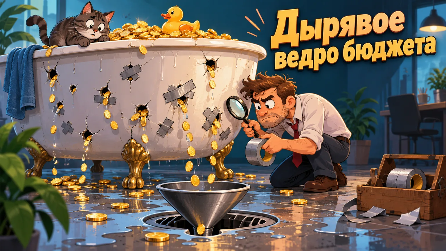 Обложка статьи: Аудит Яндекс Директа: 25 пунктов, где утекает бюджет