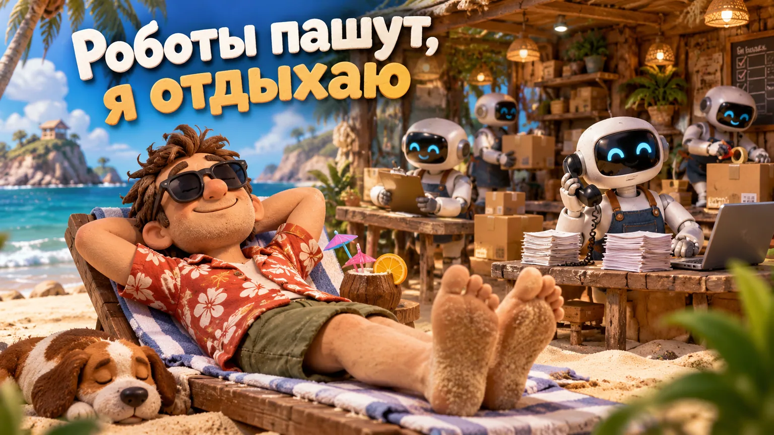 Обложка статьи: Автоматизация рутины в малом бизнесе: 10 задач, которые можно отдать роботу
