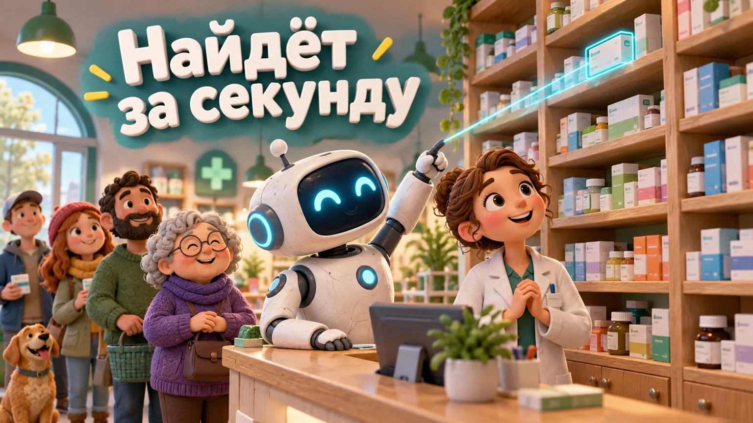 Обложка статьи: ИИ для аптеки: ассортимент, ответы клиентам и обучение фармацевтов