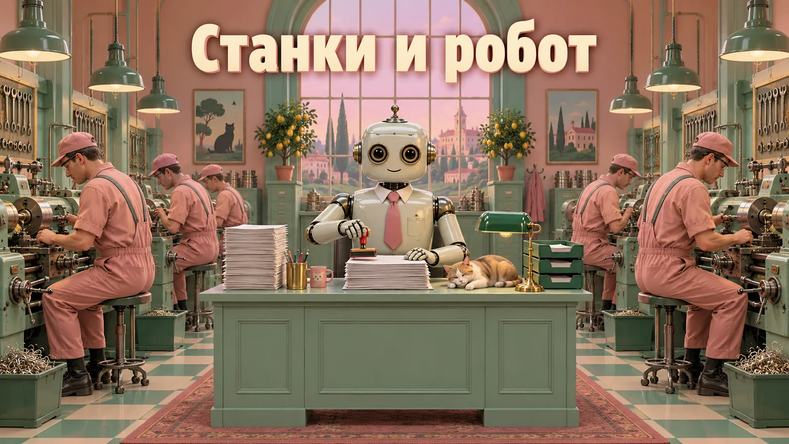 Обложка статьи: ИИ на производстве малого и среднего бизнеса: 8 задач, которые окупаются в первый год