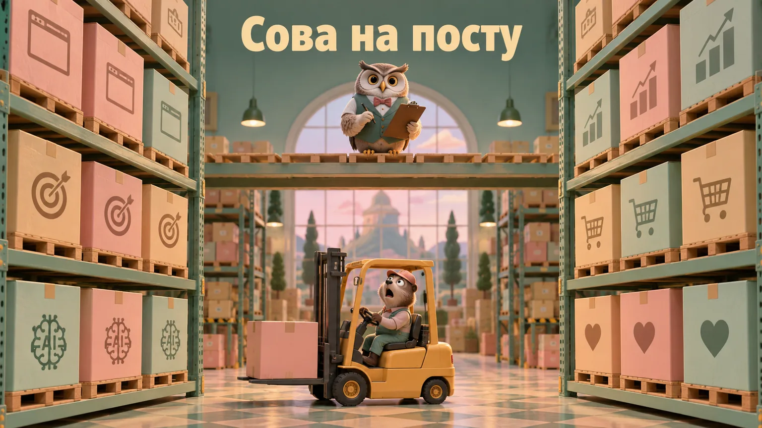 Обложка статьи: ИИ для склада: распознавание накладных, остатки и прогноз без дорогой WMS