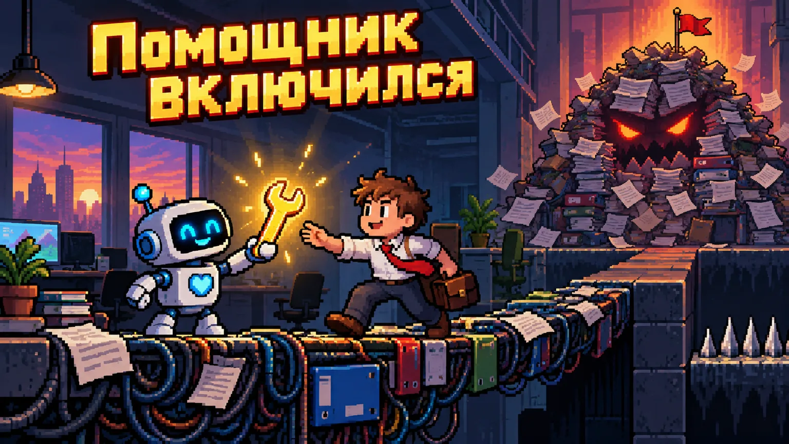 Обложка статьи: ИИ в Битрикс24: что умеет встроенный помощник и что приходится докручивать