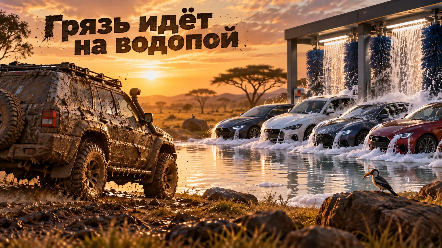 Обложка статьи: Как открыть автомойку с нуля: самообслуживание или ручная, расходы и окупаемость