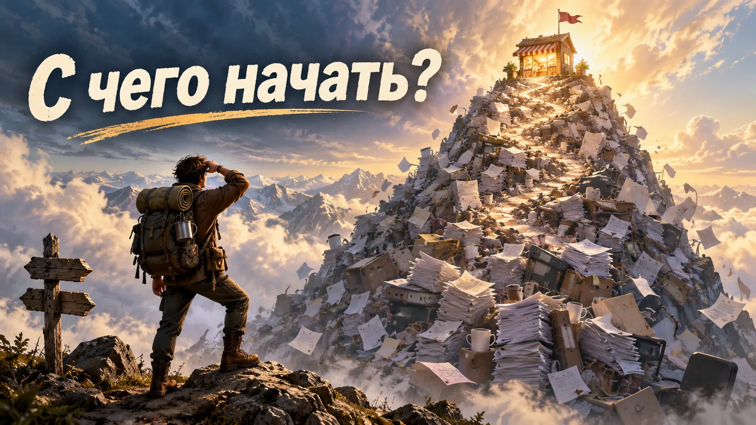 Обложка статьи: Как открыть свой бизнес с нуля в 2026 году: пошаговый план до первой продажи
