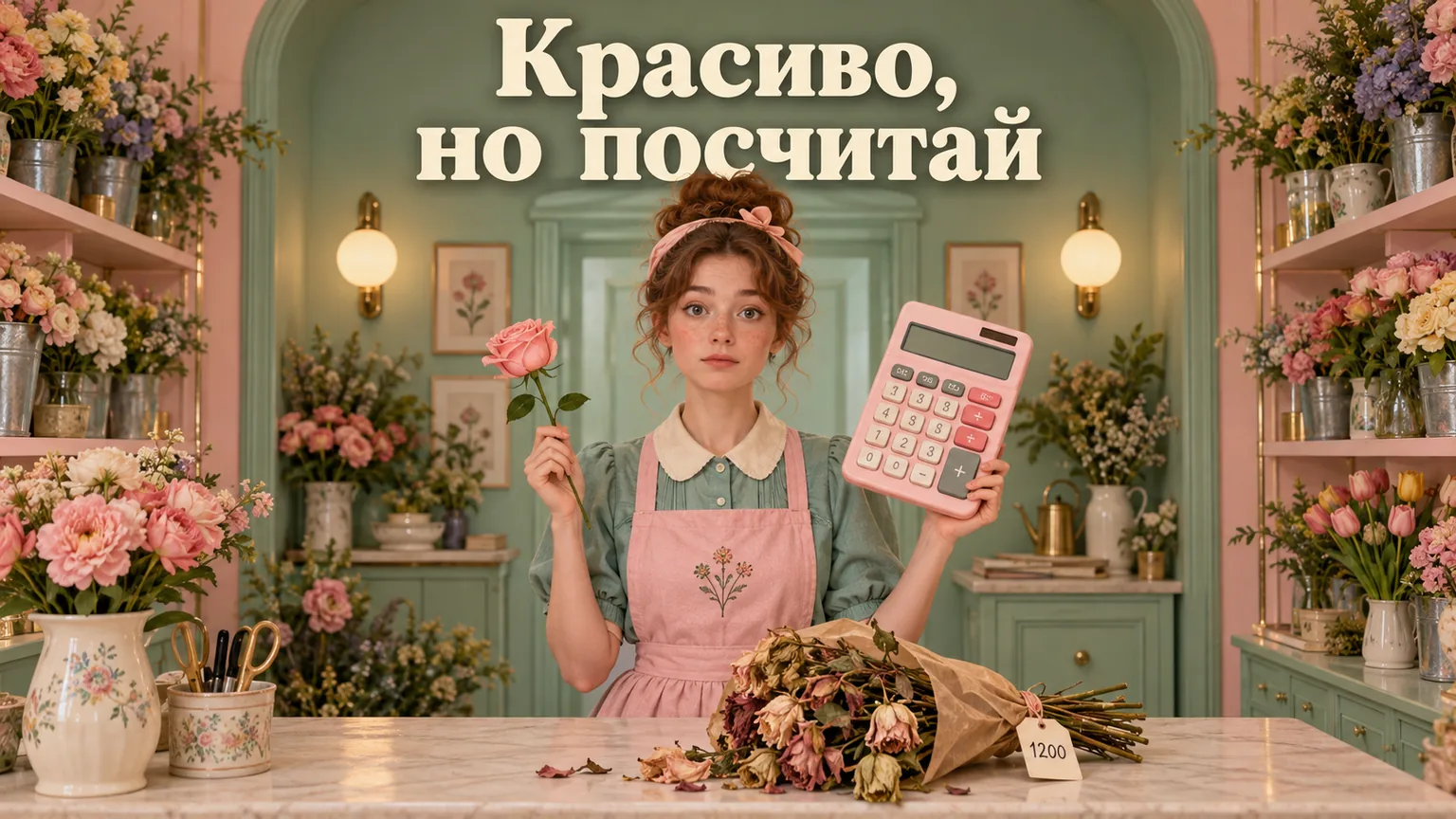 Обложка статьи: Как открыть цветочный магазин с нуля: закупка, наценка и онлайн-заказы