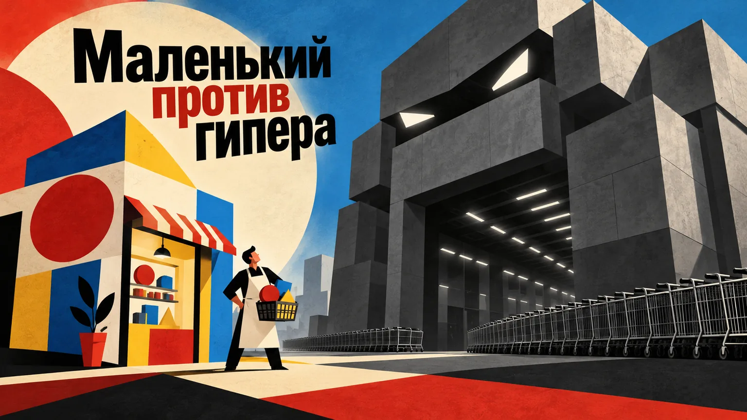 Обложка статьи: Как открыть продуктовый магазин у дома: расчёты и конкуренция с сетями