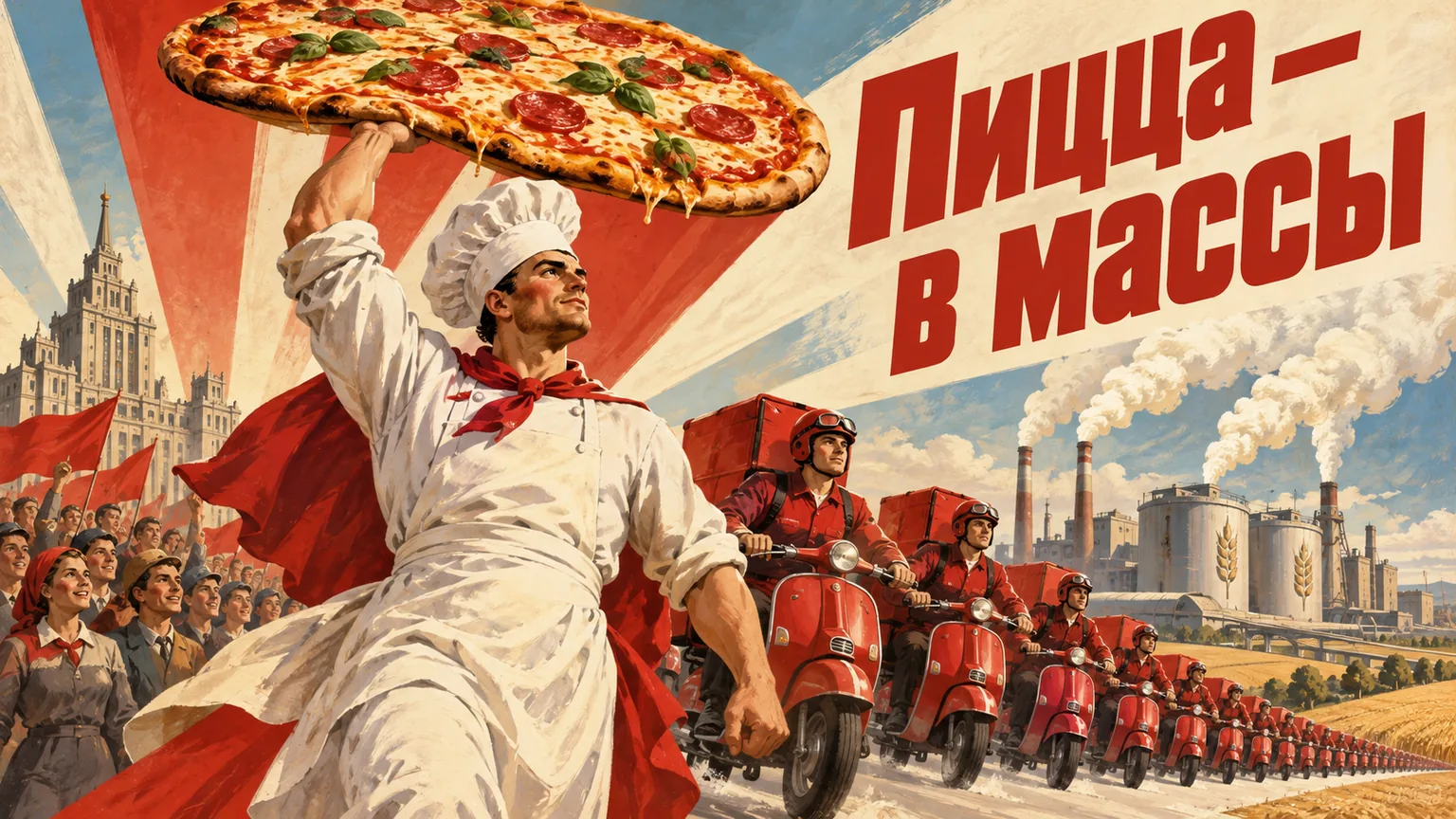 Обложка статьи: Как открыть пиццерию с нуля: смета, оборудование и доставка