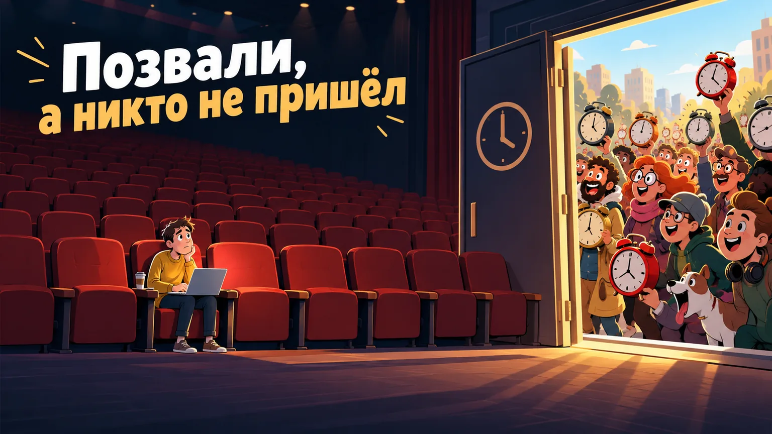 Обложка статьи: Лендинг для вебинара: регистрация, доходимость и что написать, чтобы люди пришли