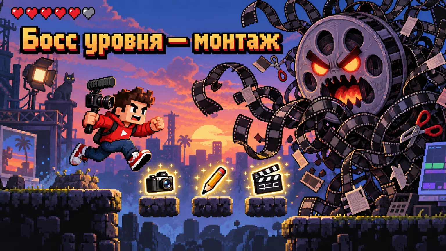 Обложка статьи: Нейросеть для YouTube: сценарий, монтаж, обложка и описание ролика