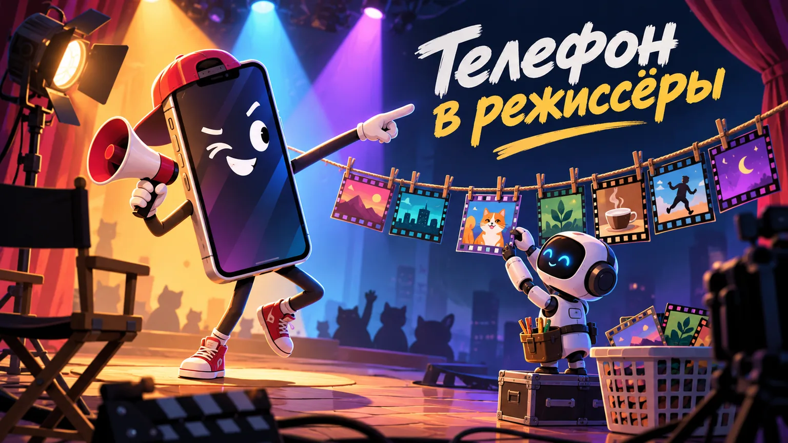 Обложка статьи: Нейросеть для Reels и клипов: сценарий, монтаж и озвучка за один вечер
