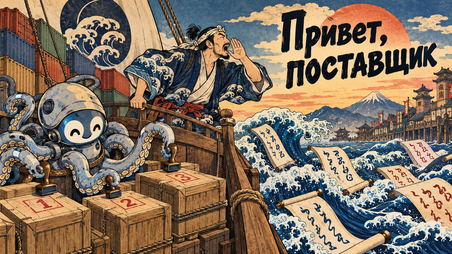Обложка статьи: Нейросеть для ВЭД: перевод контрактов, переписка с Китаем и подбор кодов ТН ВЭД