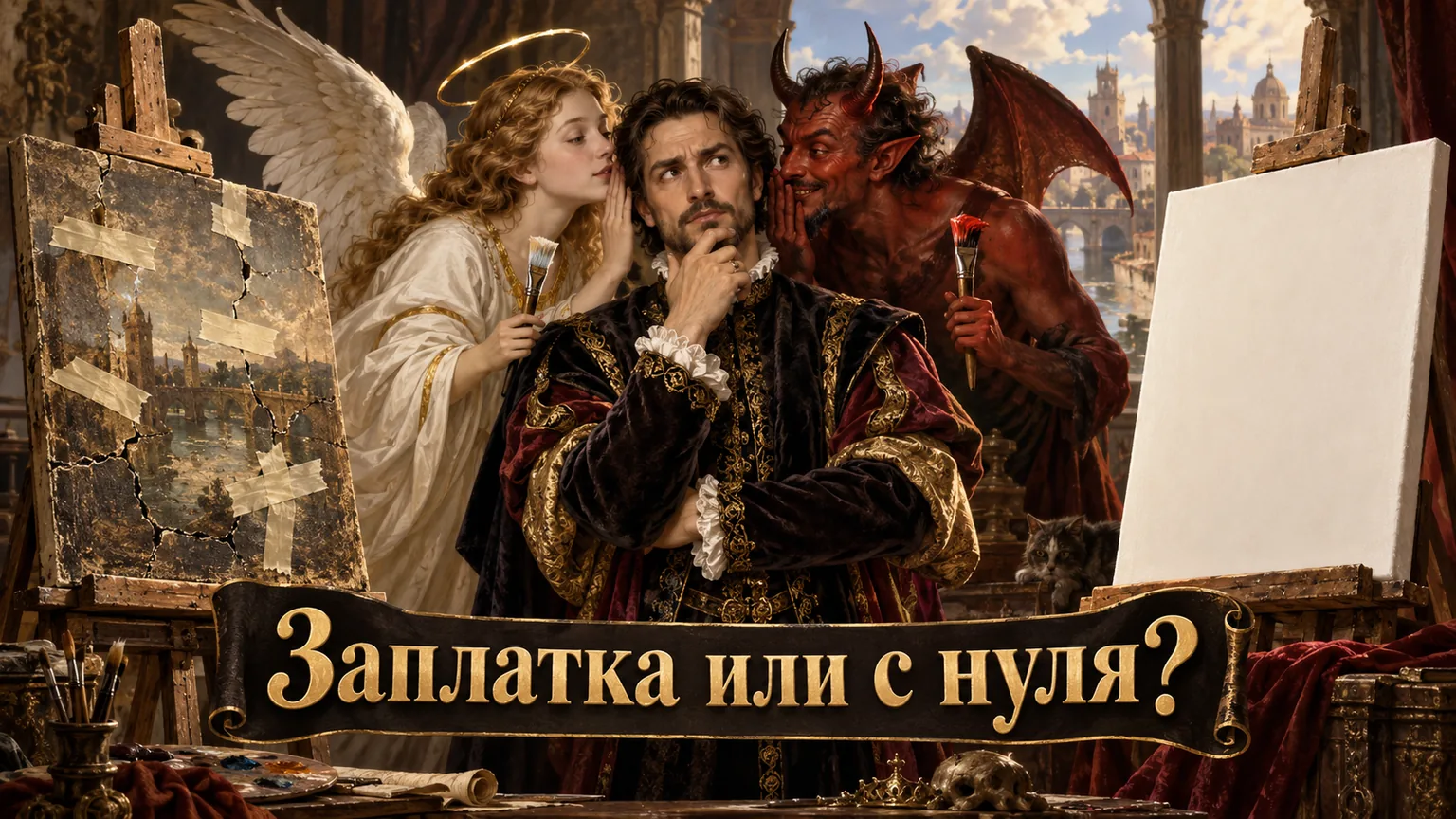 Обложка статьи: Обновить старый сайт или сделать новый: 7 вопросов, которые решают за вас