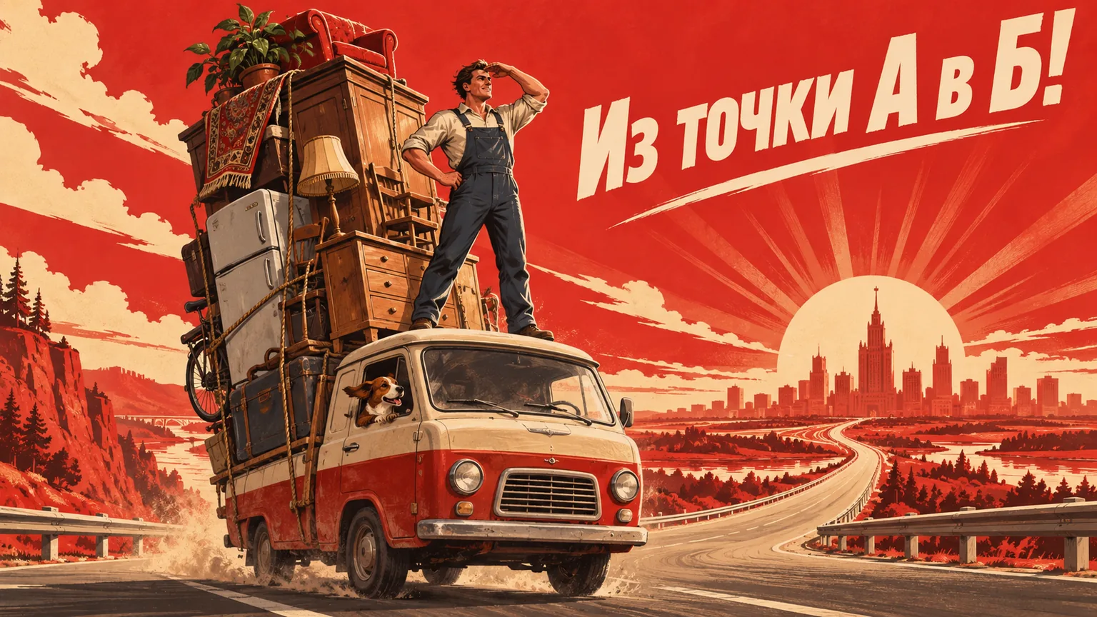 Обложка статьи: SEO для грузоперевозок: межгород, переезды и газели — как собрать трафик