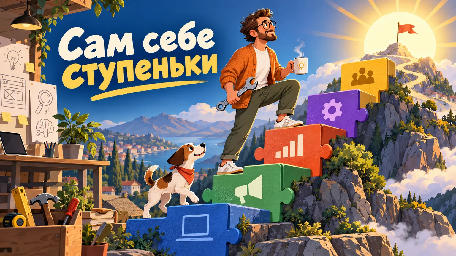 Обложка статьи: Продвижение сайта самостоятельно: план на 3 месяца для владельца без SEO-опыта