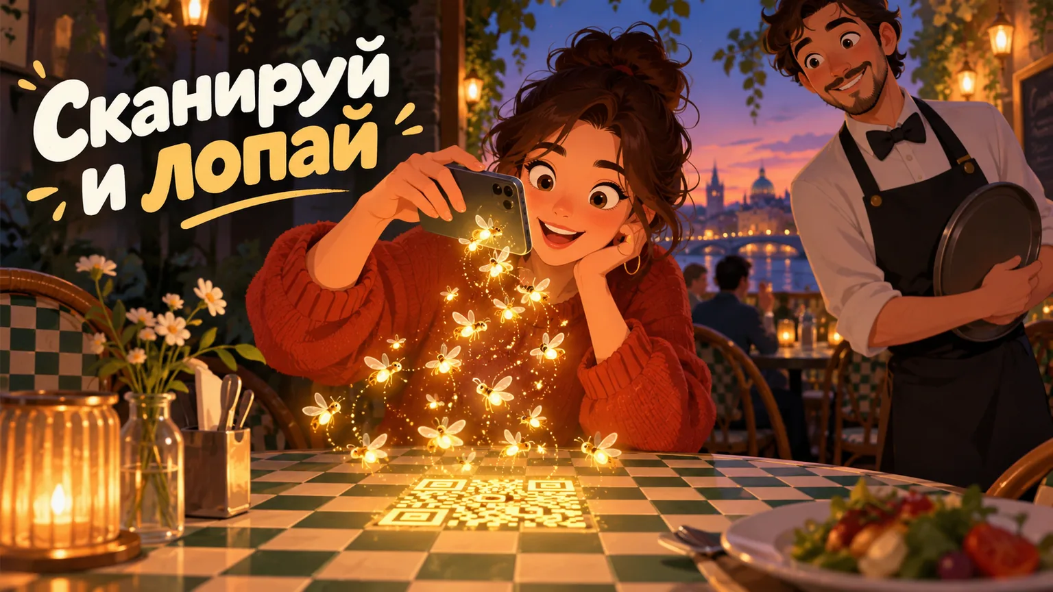 Обложка статьи: QR-меню для кафе и ресторана: как сделать электронное меню