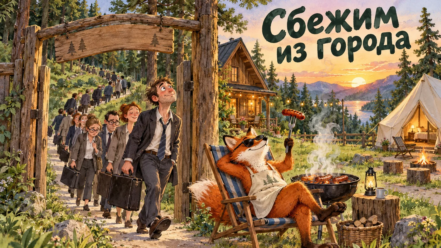 Обложка статьи: Реклама базы отдыха и глэмпинга в Директе: выходные, праздники и корпоративы