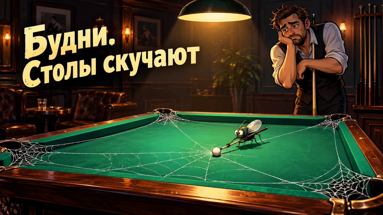 Обложка статьи: Реклама бильярдного клуба: как заполнить столы в будни