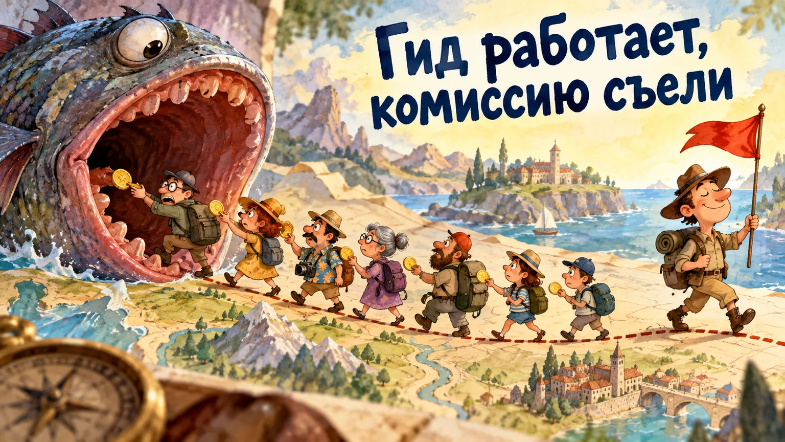 Обложка статьи: Реклама экскурсий: как гиду и турфирме продавать туры напрямую, без агрегаторов