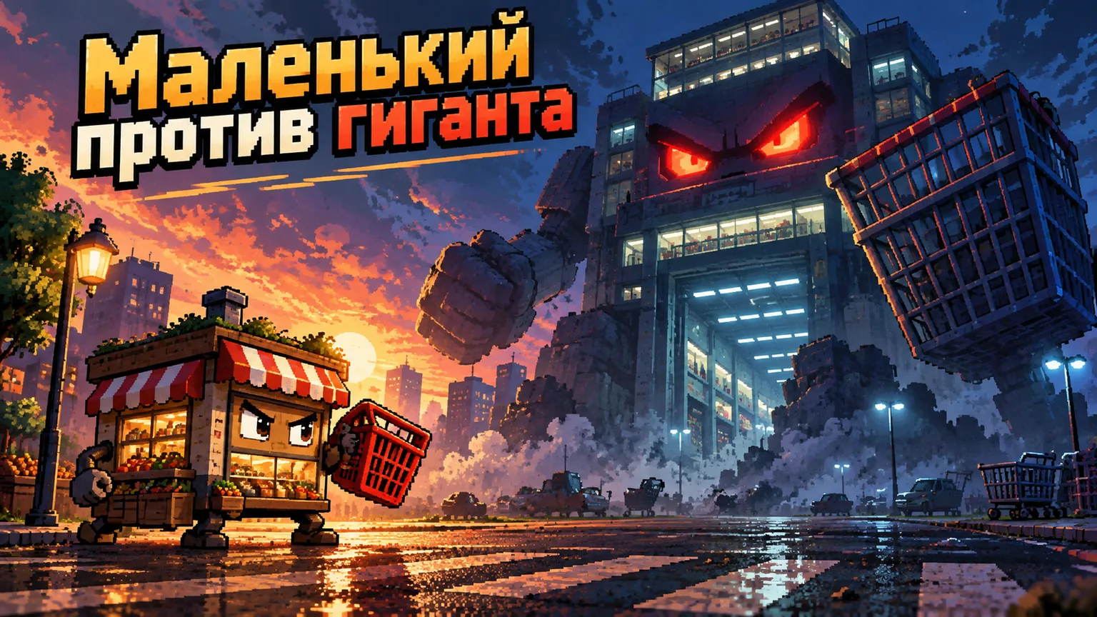 Обложка статьи: Реклама магазина продуктов: как магазину у дома конкурировать с сетями
