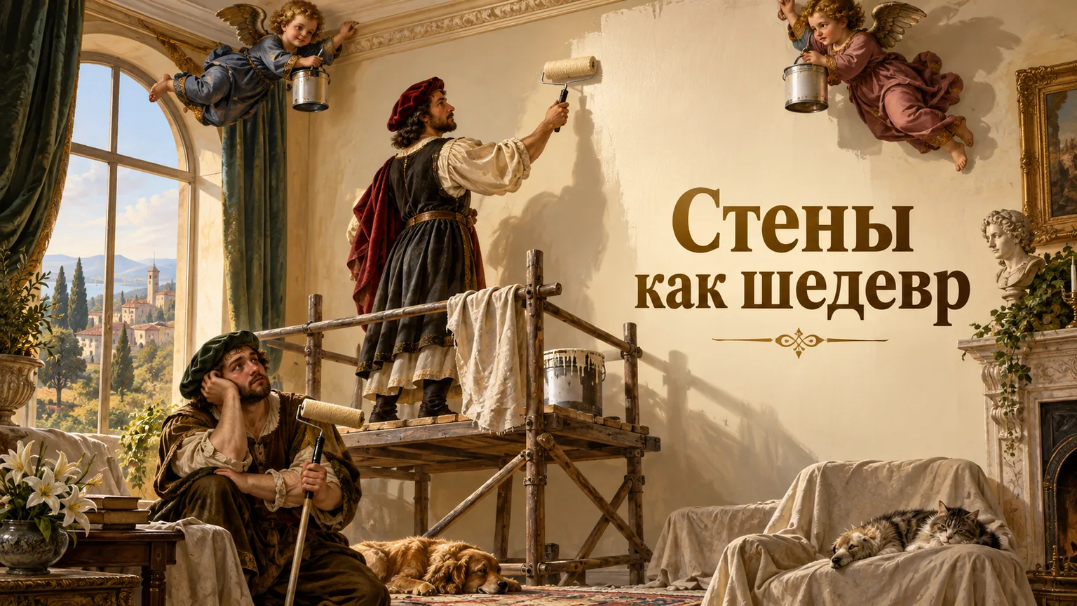 Обложка статьи: Реклама малярных работ: как продать покраску стен отдельно от ремонта