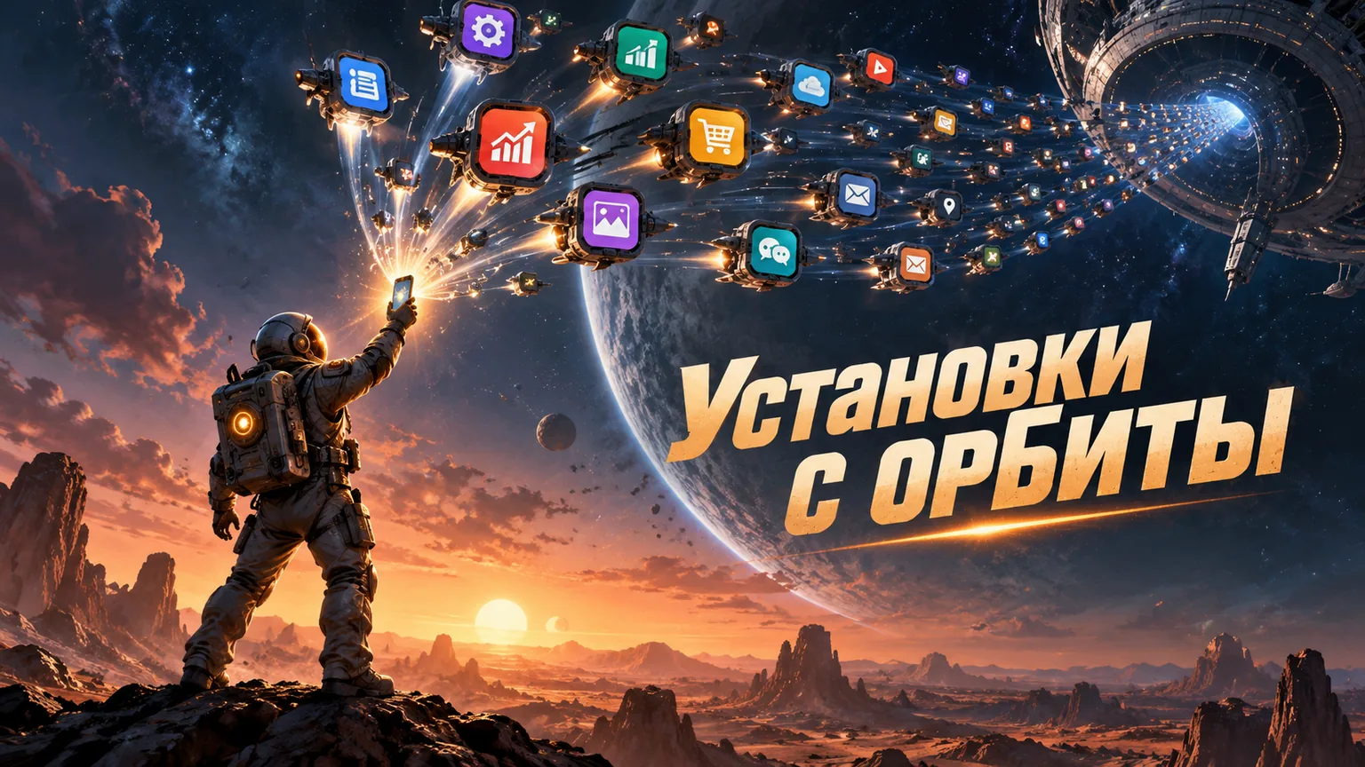 Обложка статьи: Реклама мобильного приложения в Яндекс Директе: установки, цена и трекеры