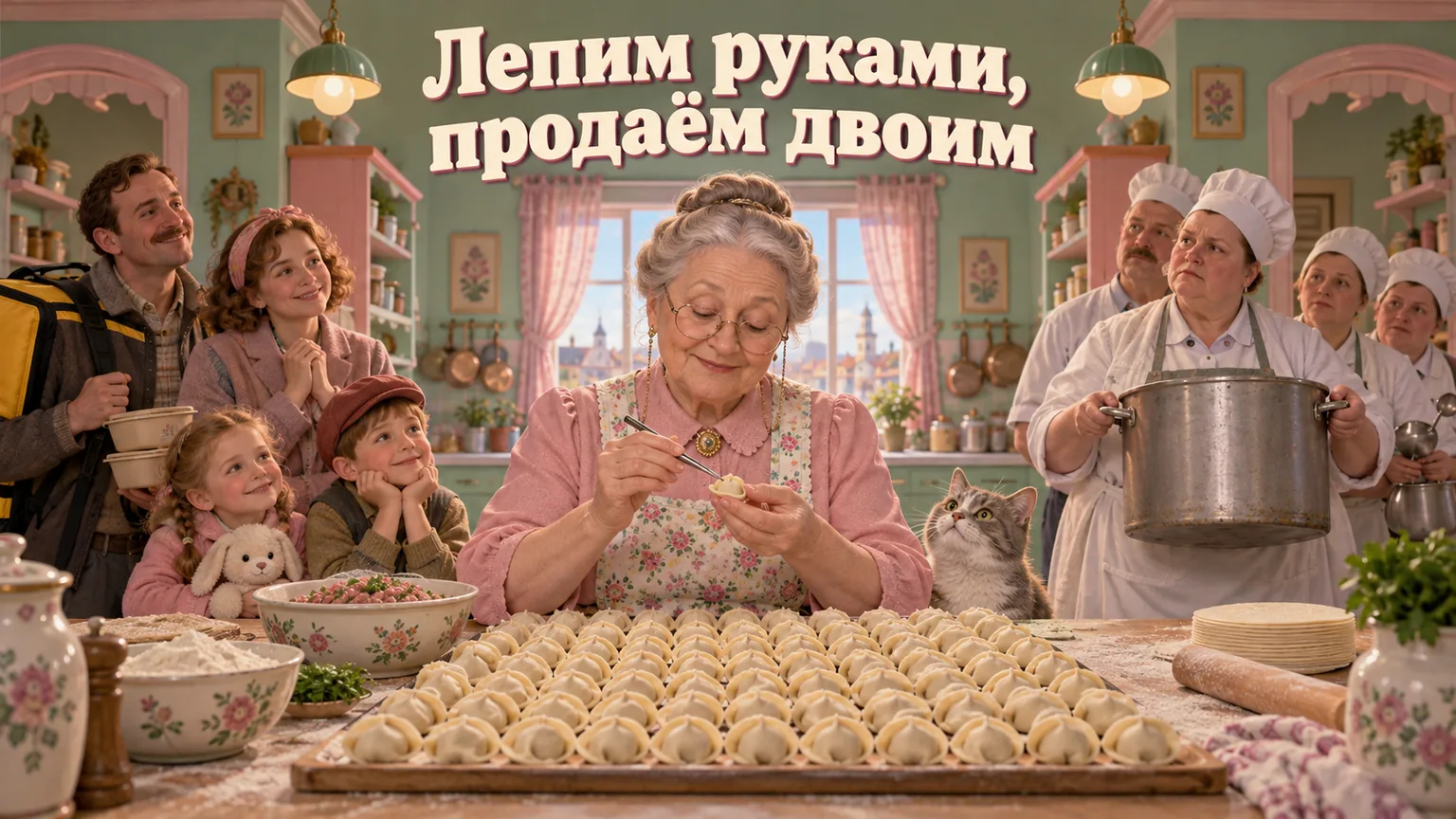 Обложка статьи: Реклама полуфабрикатов: как продавать пельмени ручной лепки семьям и столовым