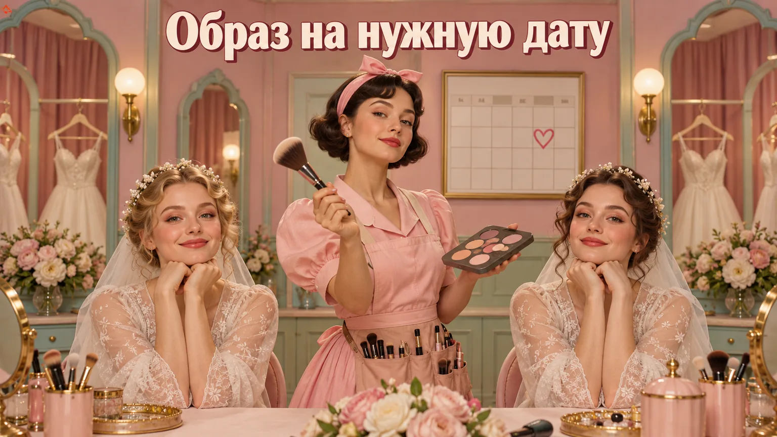 Обложка статьи: Реклама визажиста: как получать свадебные и вечерние образы на нужные даты