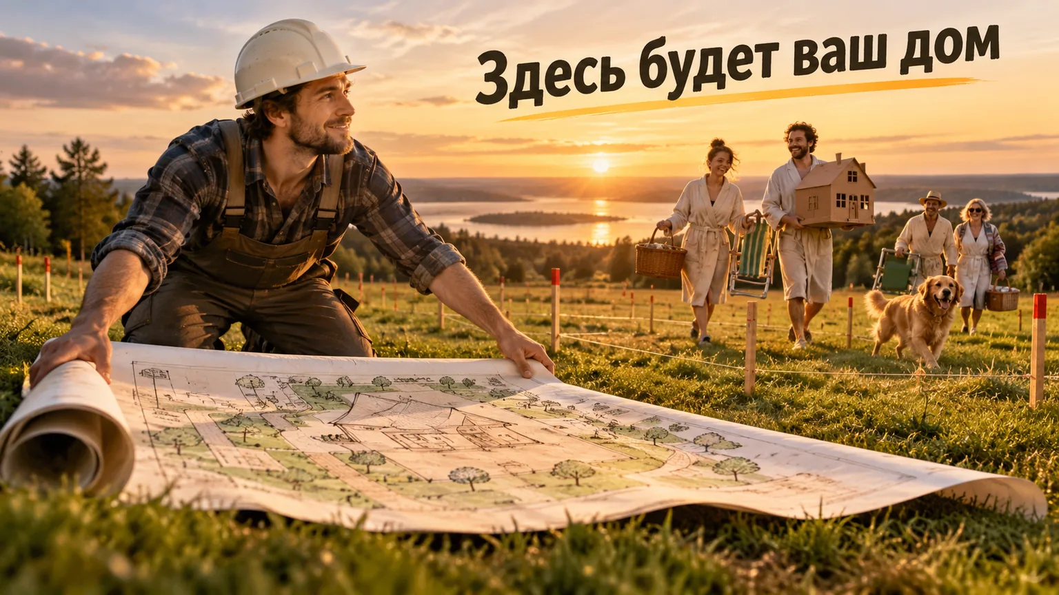 Обложка статьи: Реклама земельных участков в Яндекс Директе: как продавать посёлок и ИЖС