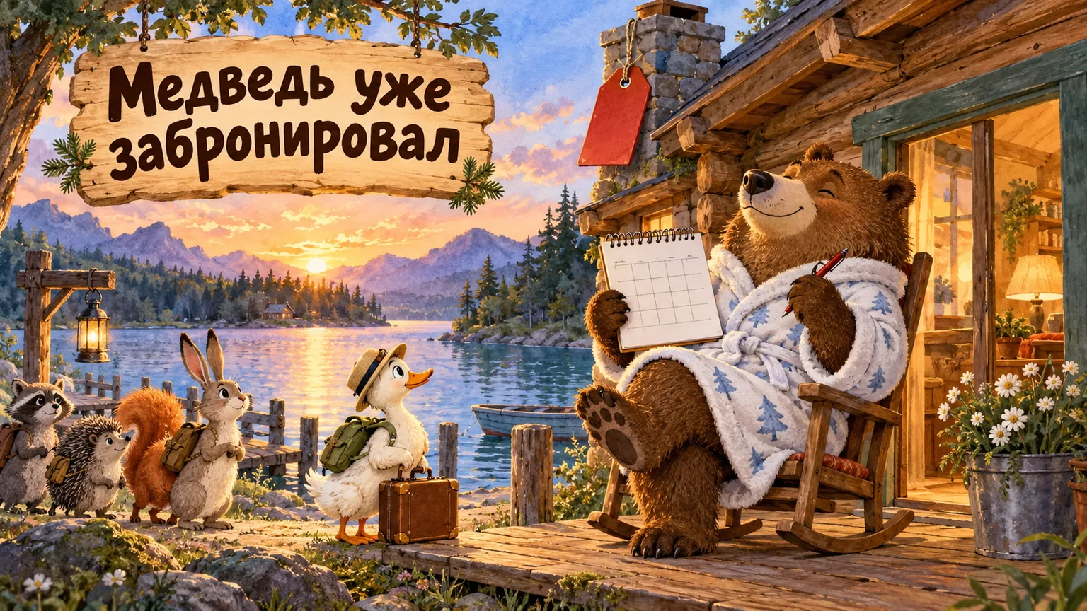 Обложка статьи: Сайт для базы отдыха: бронирование, фото домиков и цены без звонка