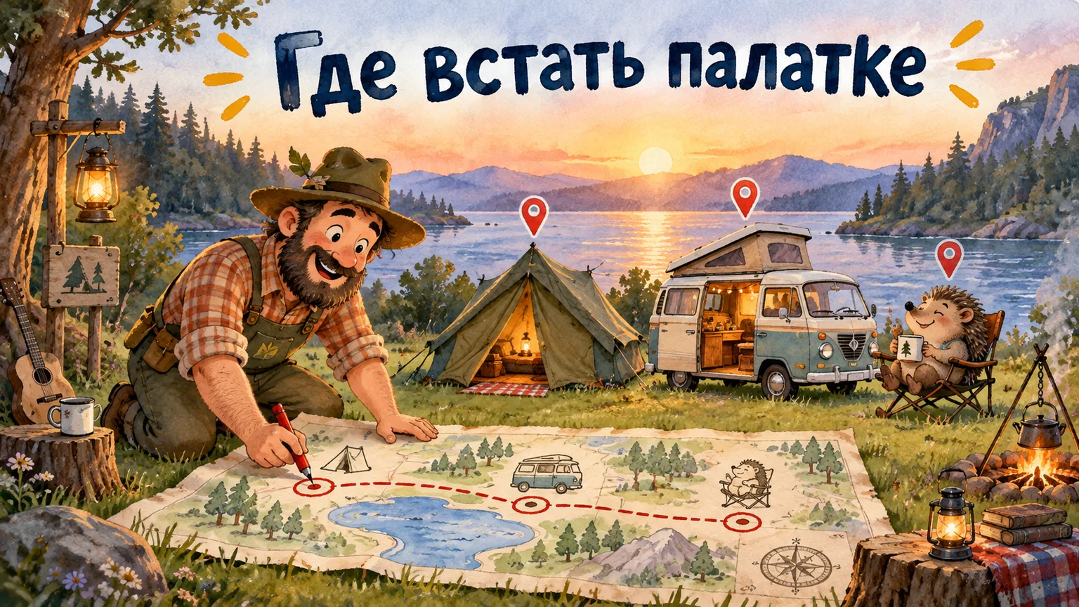 Обложка статьи: Сайт для кемпинга: что разместить, чтобы приходили заявки