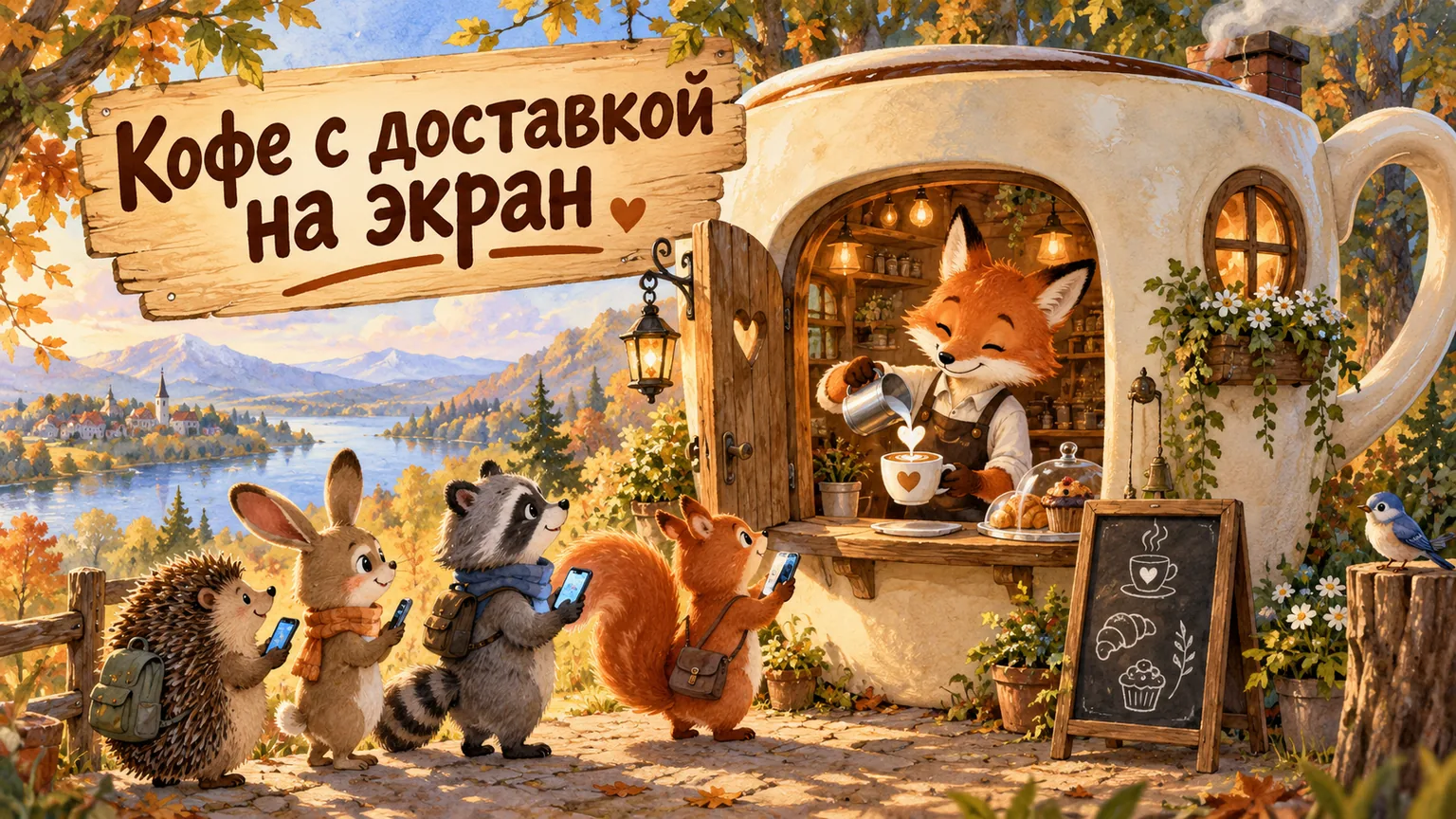 Обложка статьи: Сайт для кофейни: меню, адреса и предзаказ на одной странице