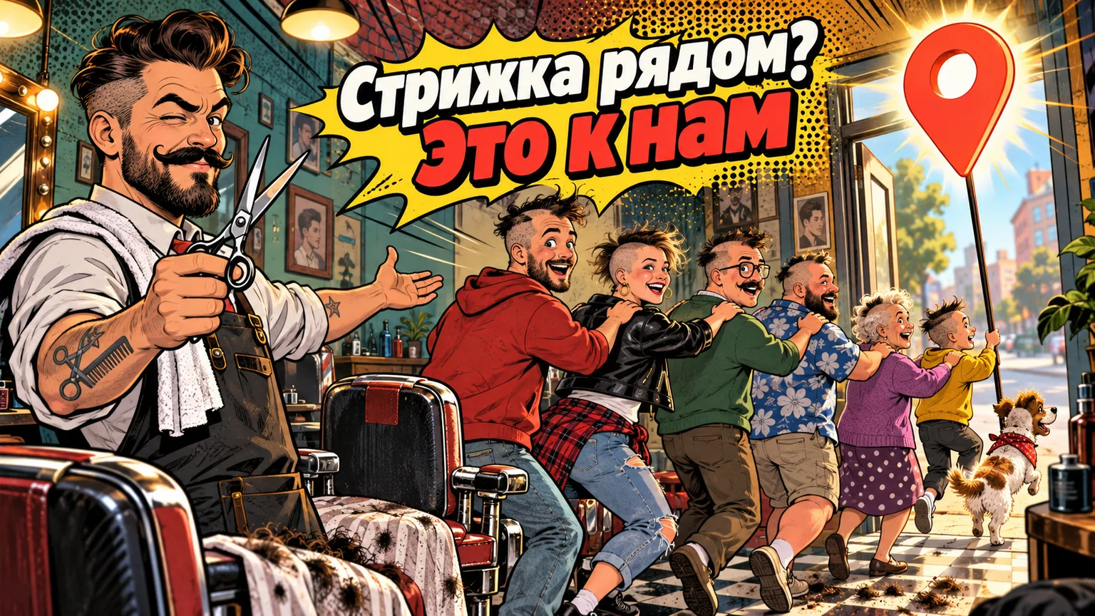 Обложка статьи: Сайт для парикмахерской: прайс, запись к мастеру и страницы под «стрижка рядом»