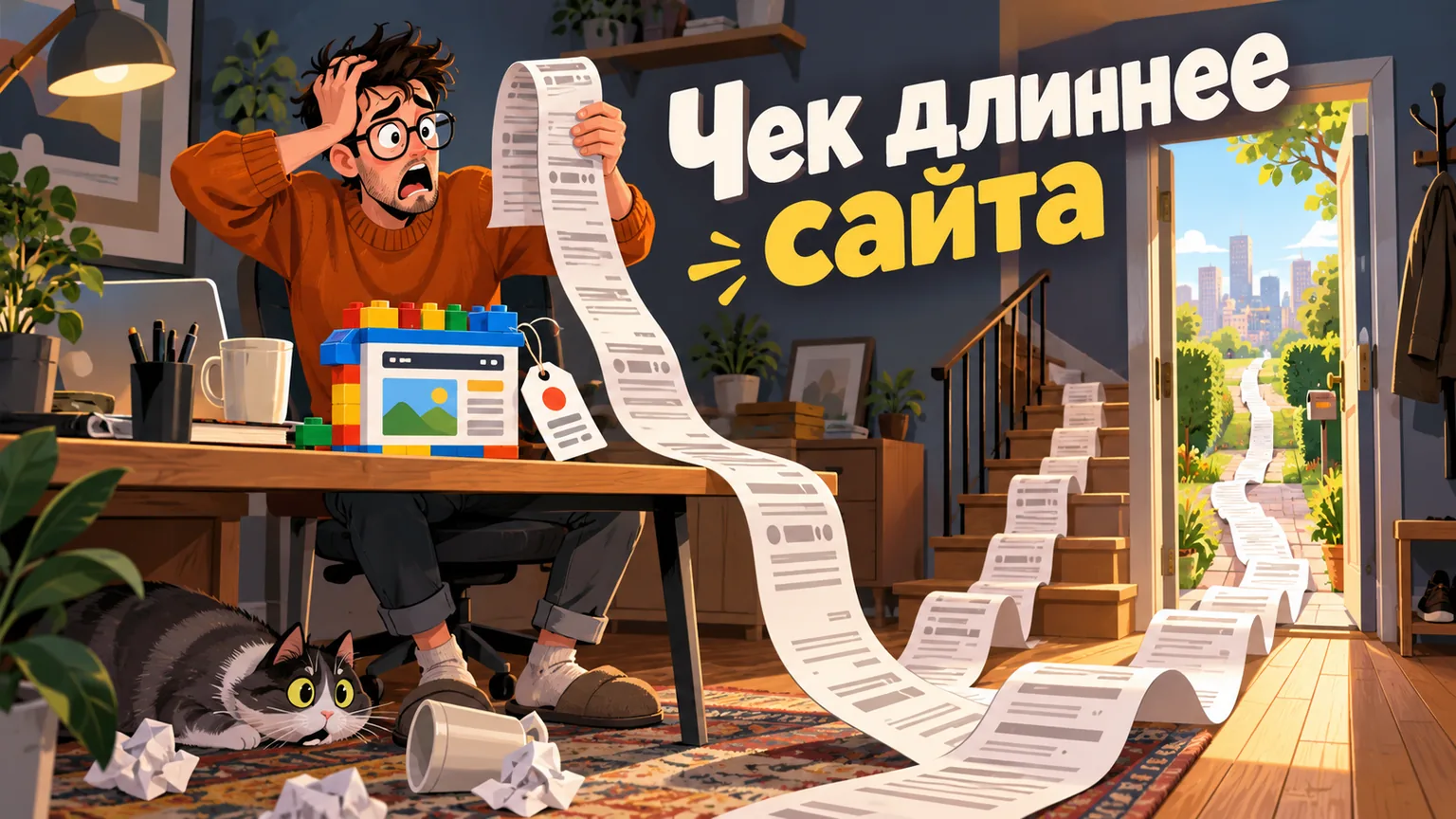 Обложка статьи: Сколько стоит сайт на Тильде в 2026: от подписки за свои руки до 300 тысяч в студии