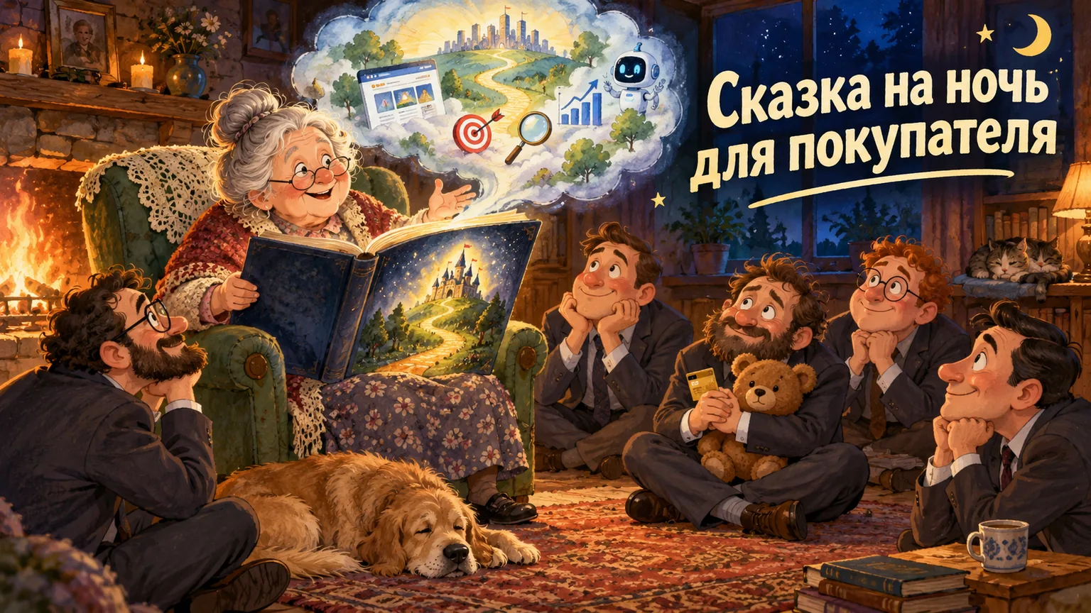 Обложка статьи: Сторителлинг в маркетинге: как истории продают и где их брать
