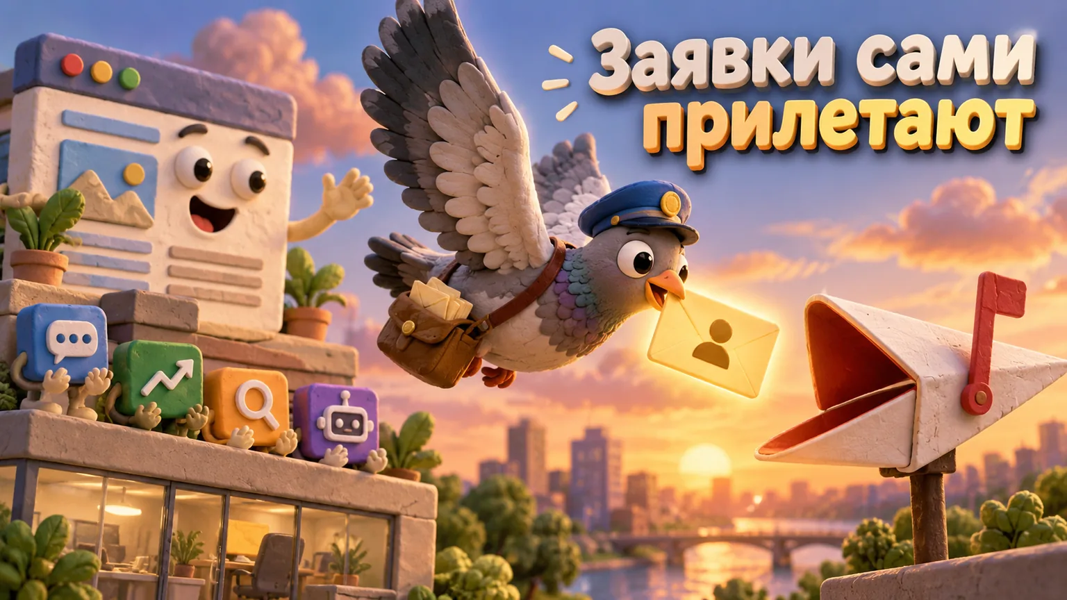 Обложка статьи: Тильда и мессенджеры: заявки в Telegram, кнопки WhatsApp и Max, чат на сайте
