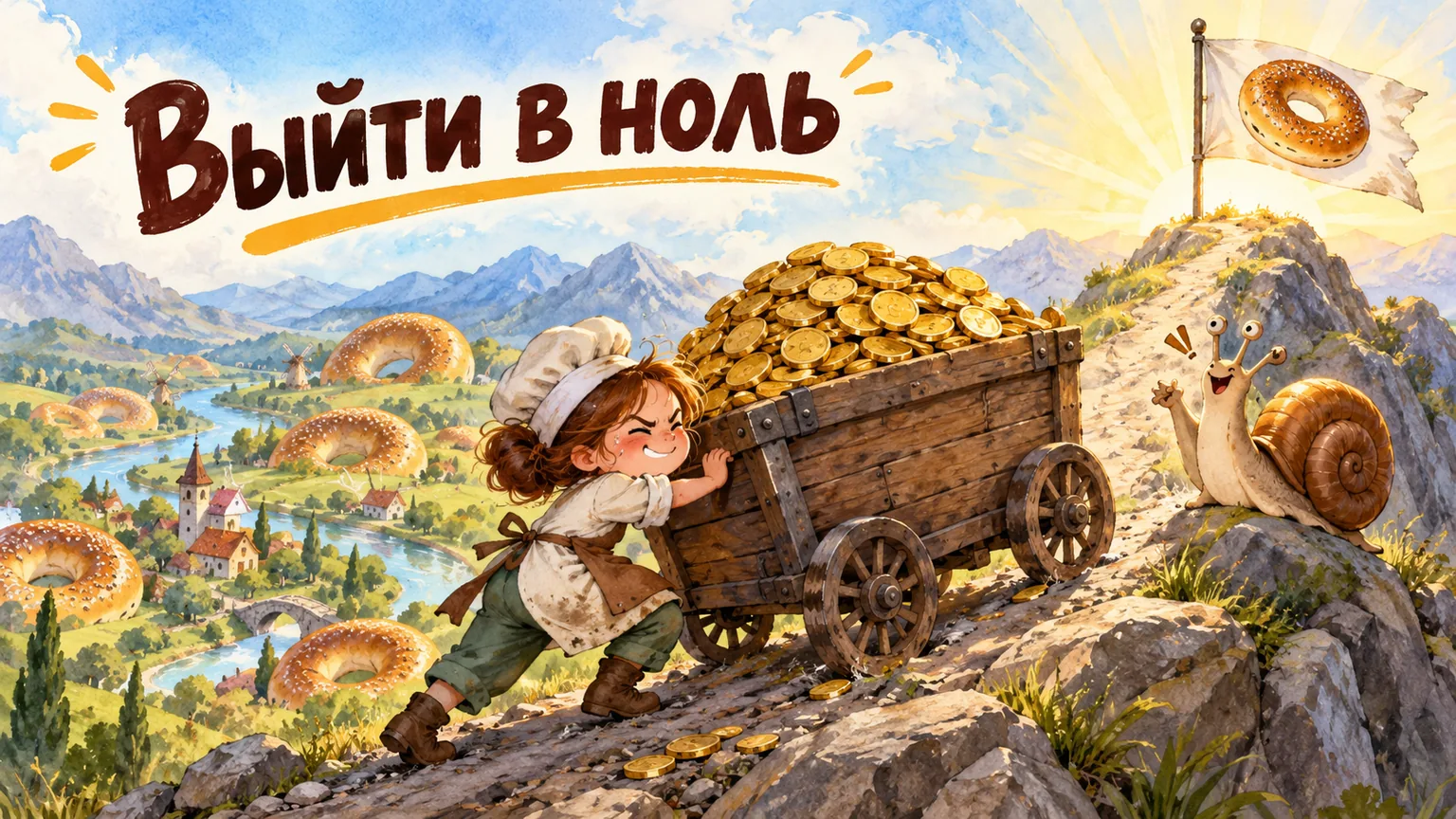 Обложка статьи: Точка безубыточности: как посчитать, сколько нужно продавать, чтобы не работать в минус