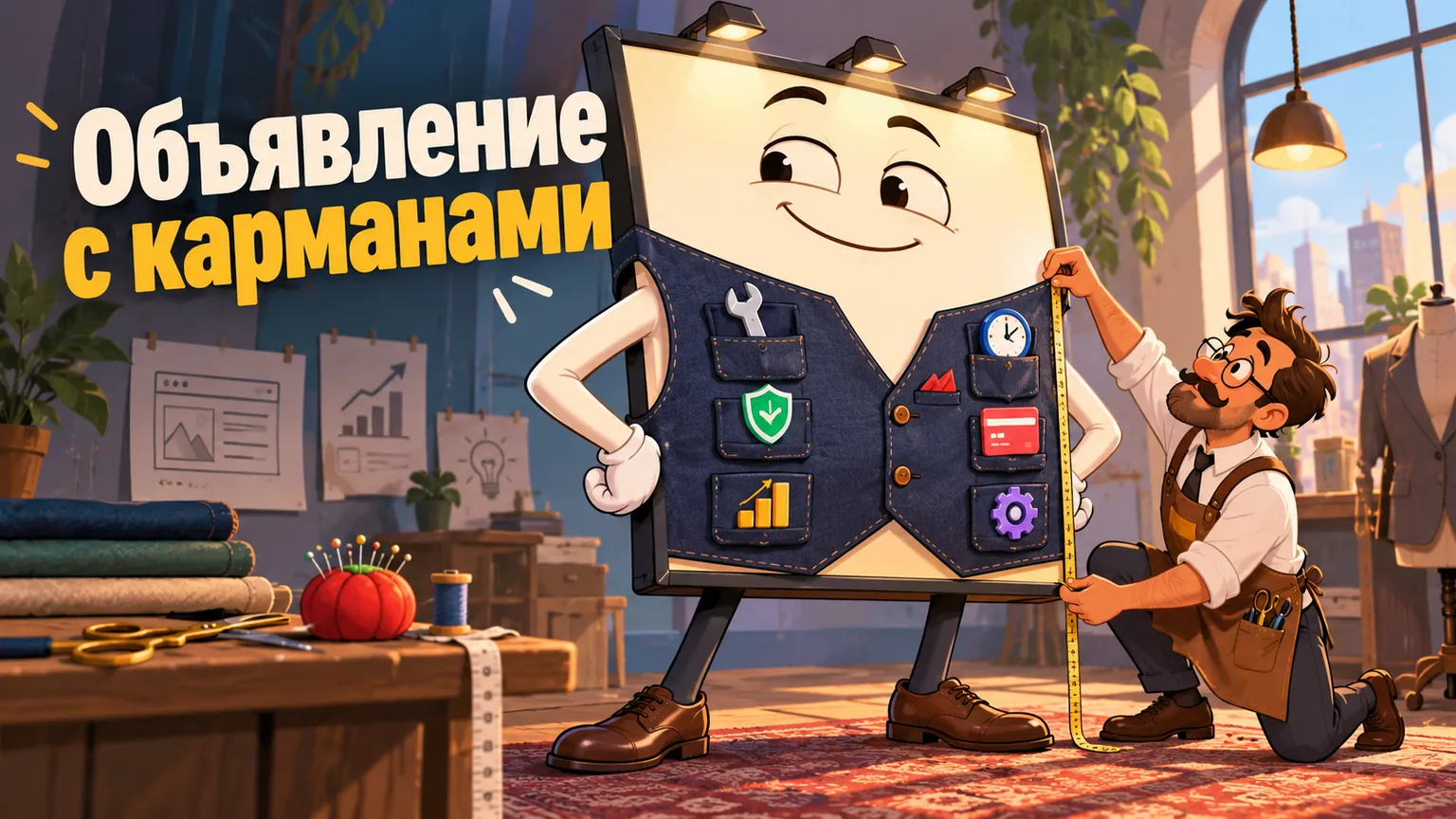 Обложка статьи: Уточнения в Яндекс Директе: 20 примеров, которые поднимают CTR объявления